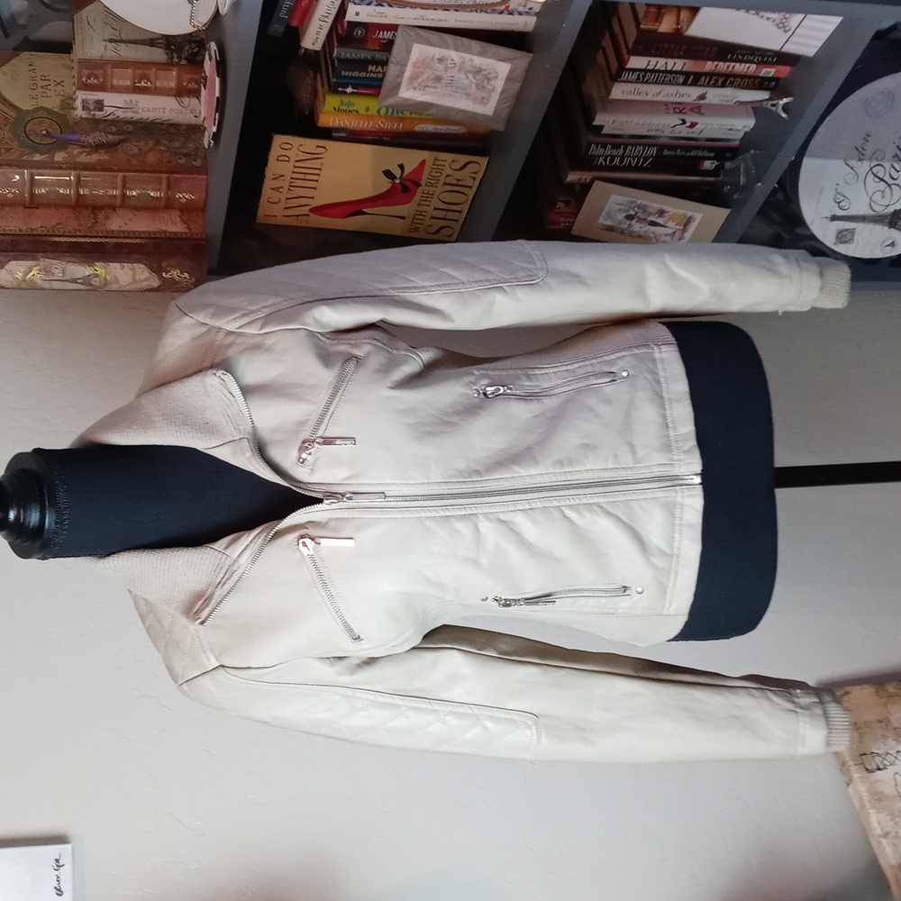 Therapy Faux Leather Jacket
